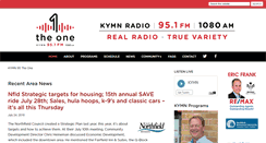 Desktop Screenshot of kymnradio.net